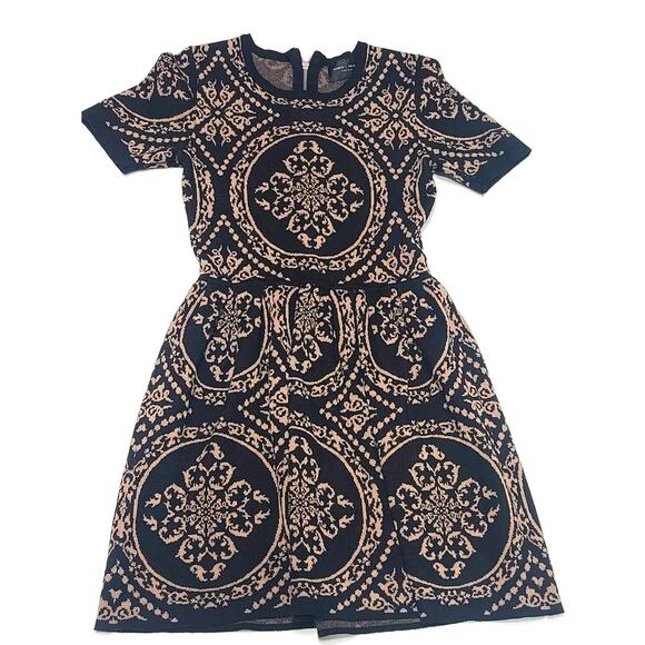 Romeo & Juliet Couture sweater geometric dress women's small - Picture 3 of 7